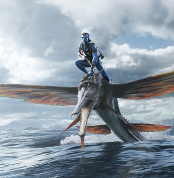 Escena de Avatar: El camino del agua.