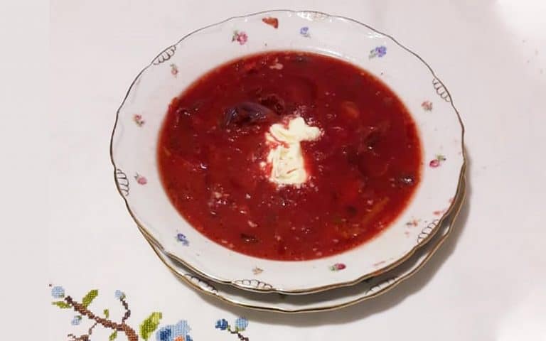 Borsch (Crema de remolacha)