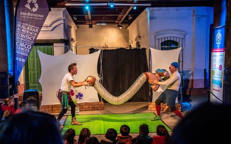 Un circo que cuida el planeta