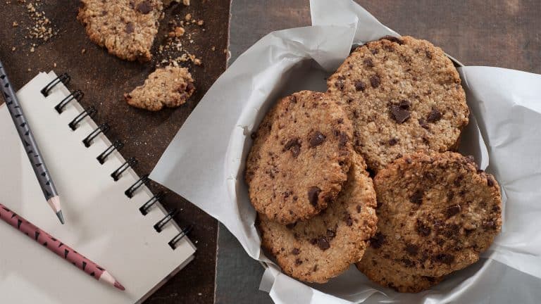 COOKIES DE AVENA Y CHOCOLATE