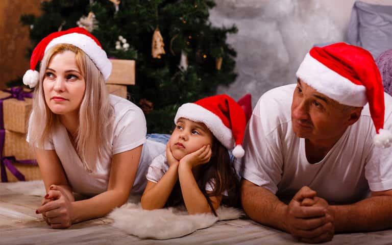 Fiestas con padres separados