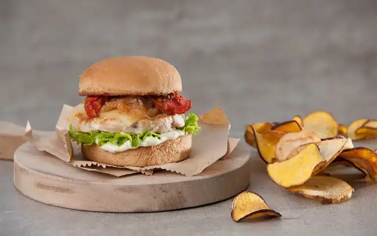 HAMBURGUESA DE POLLO