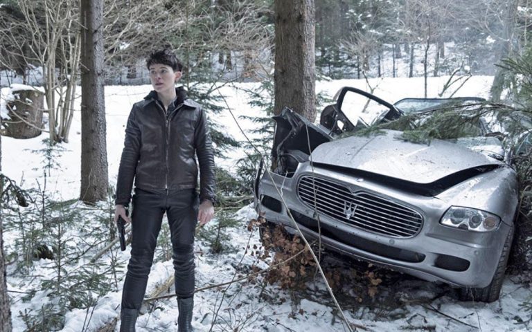 La chica en la telaraña