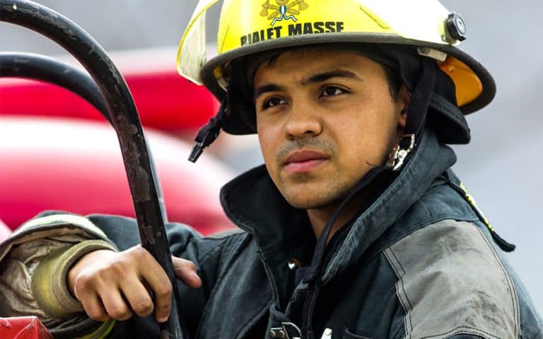 El bombero de las dos familias