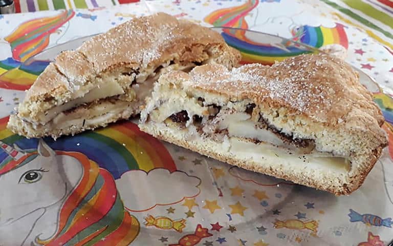 Pastel de manzanas de la abuela Julia