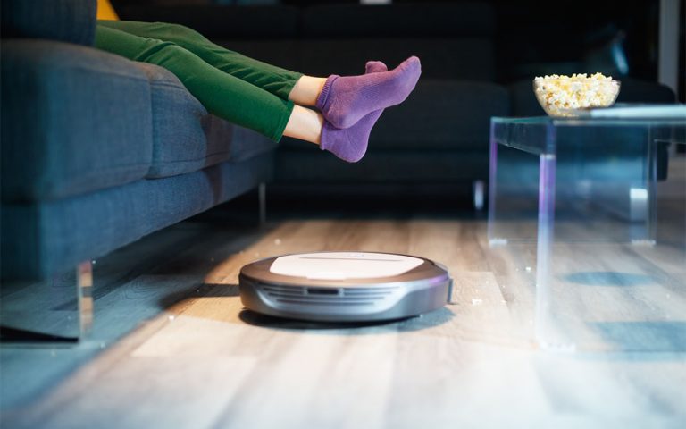 Robots que limpian el piso