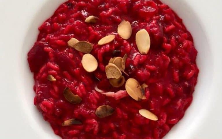 Risotto de remolachas