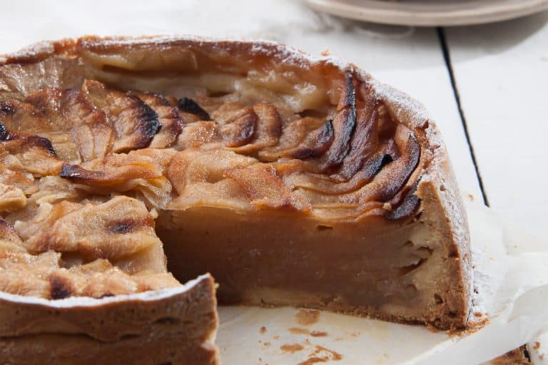 Milhojas de manzanas  