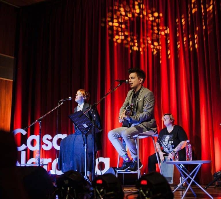 Miranda! pasó por Casa Naranja en un nuevo acústico