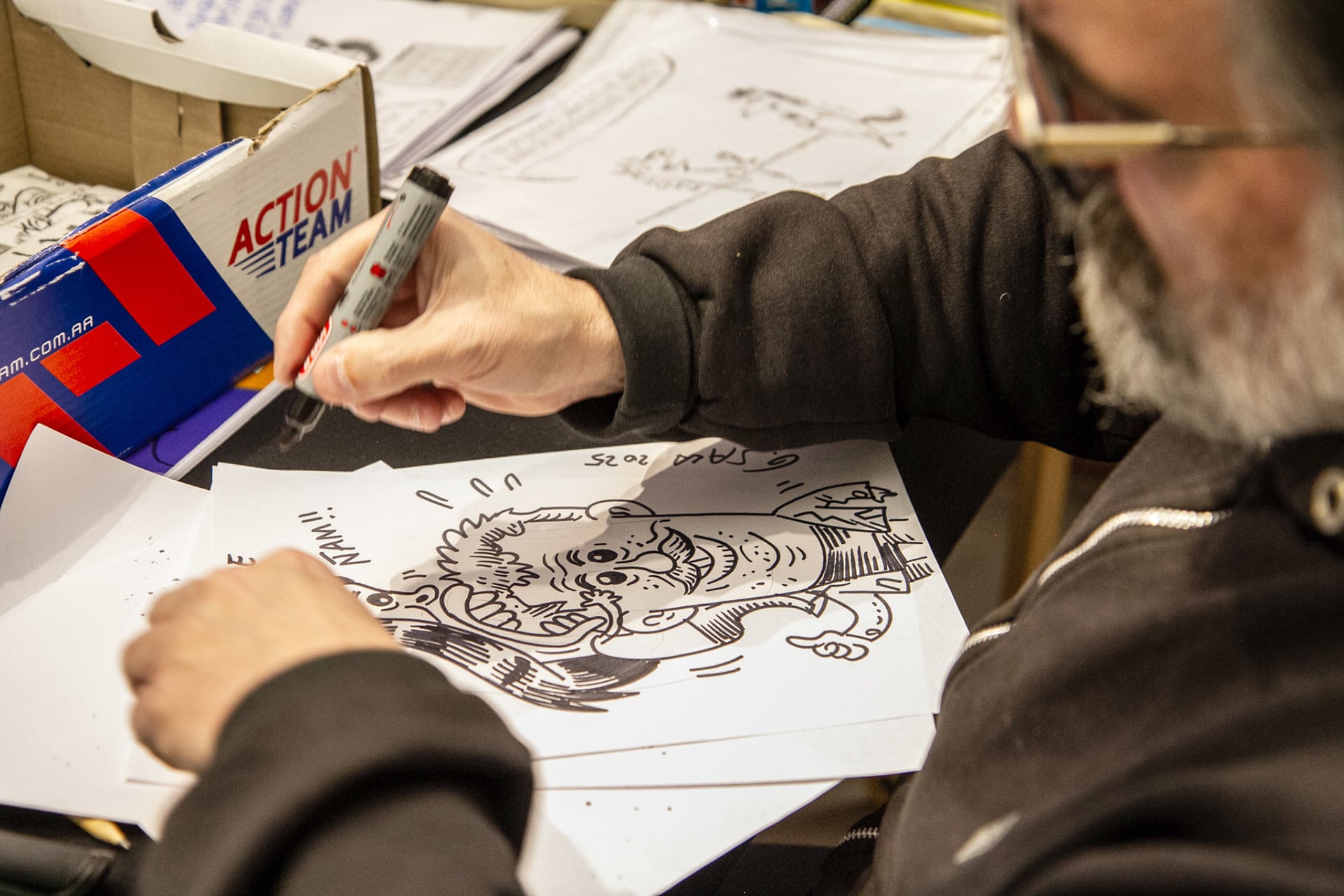 Estarán presentes reconocidos ilustradores e historietistas. (Foto: Mariano Sanjiao).
