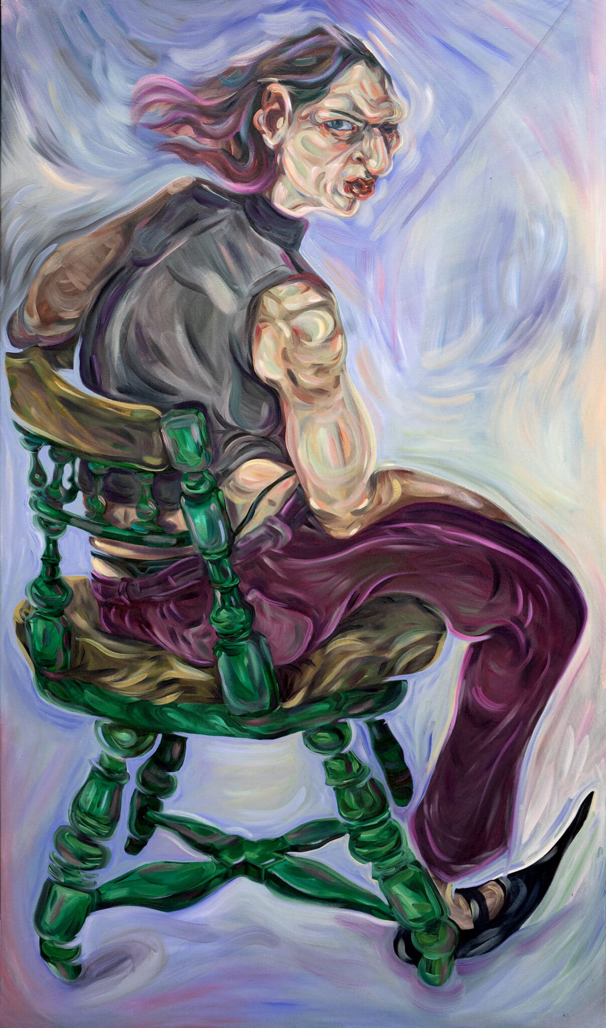 Obra de la artista Amanda Tejo Viviani. (Foto: Gentileza).